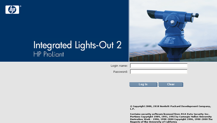 Integrated Lights-Out 2 HP ProLiant